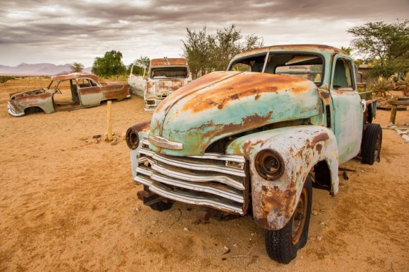 Autofriedhof Wüste
